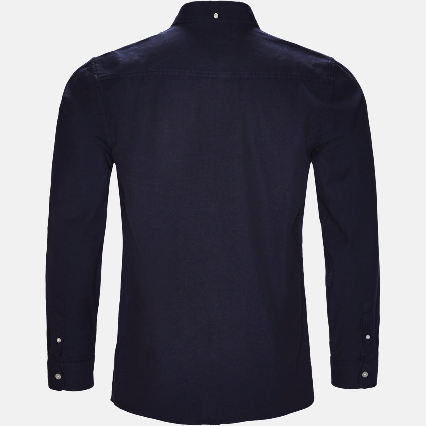 Carhartt WIP Skjorter L/S DALTON SHIRT I016889. D.NAVY/METRO BLUE
